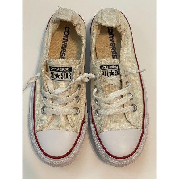 Converse All-Star Women's 537084F Shoreline Slip On Low Top Cream Size 5 - Picture 7 of 8